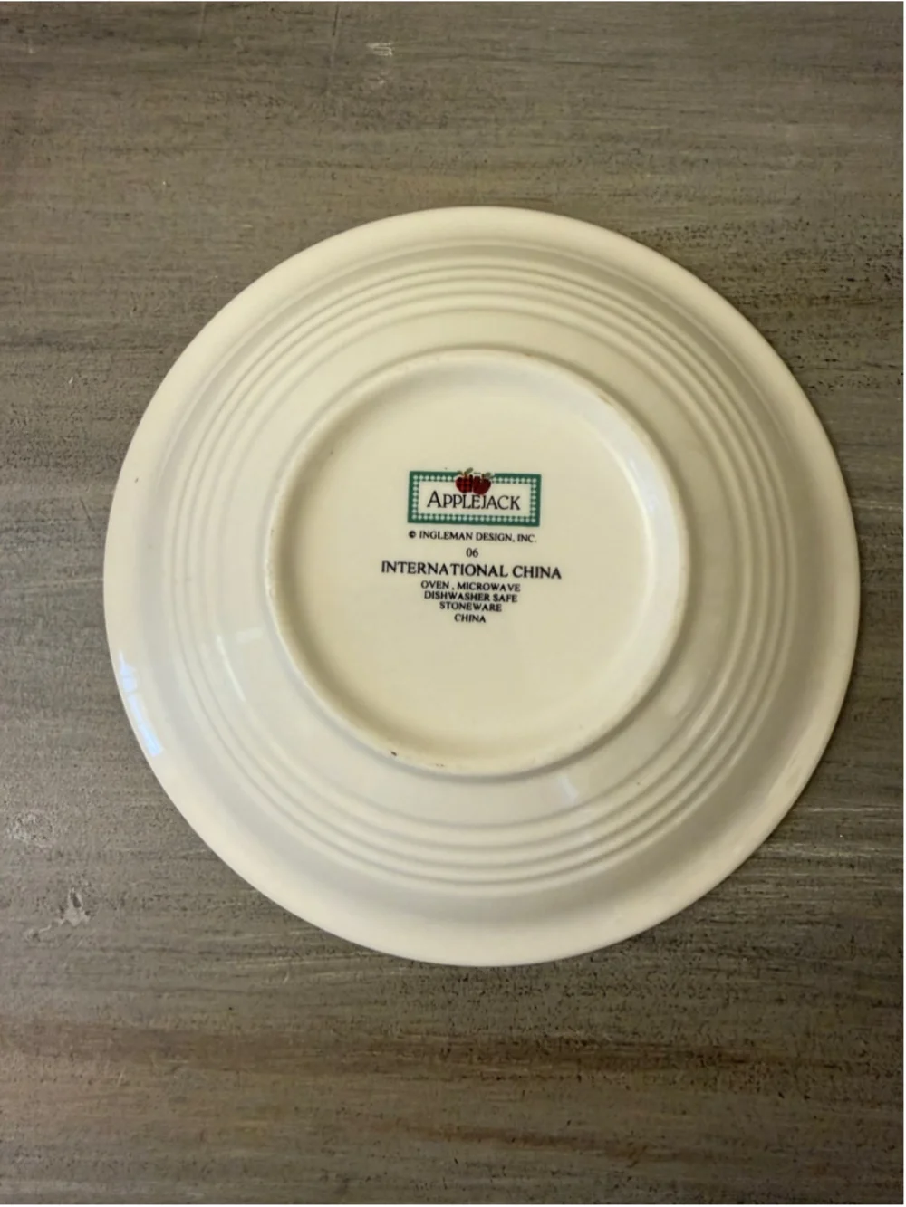 Set of 4 International China 